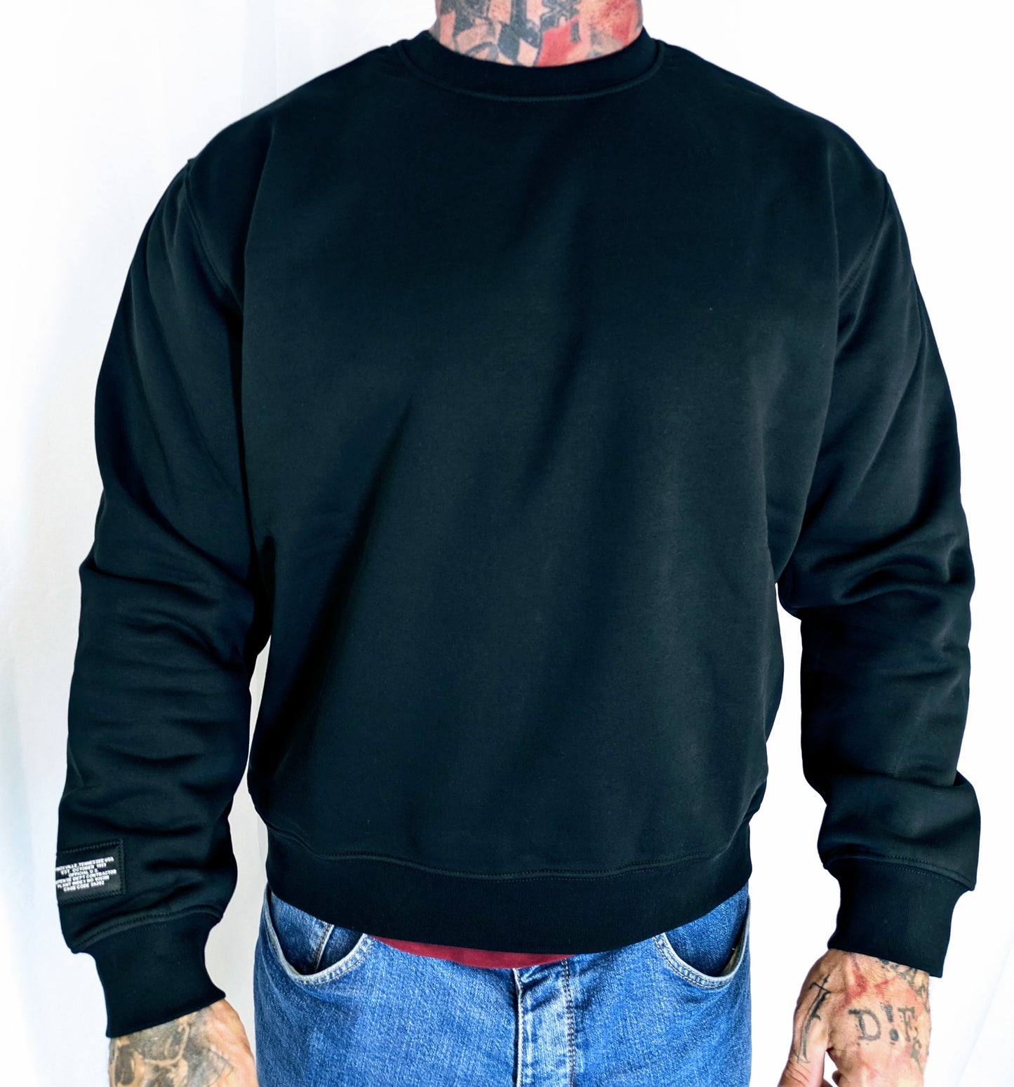 Alpha Industries Sweatshirt Herren Back Print schwarz 258307 Basic Logo