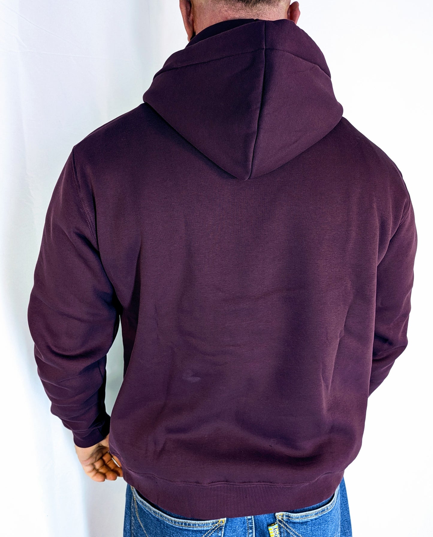 Alpha Industries Sweatshirt Kapu Basic Logo weinrot 178312