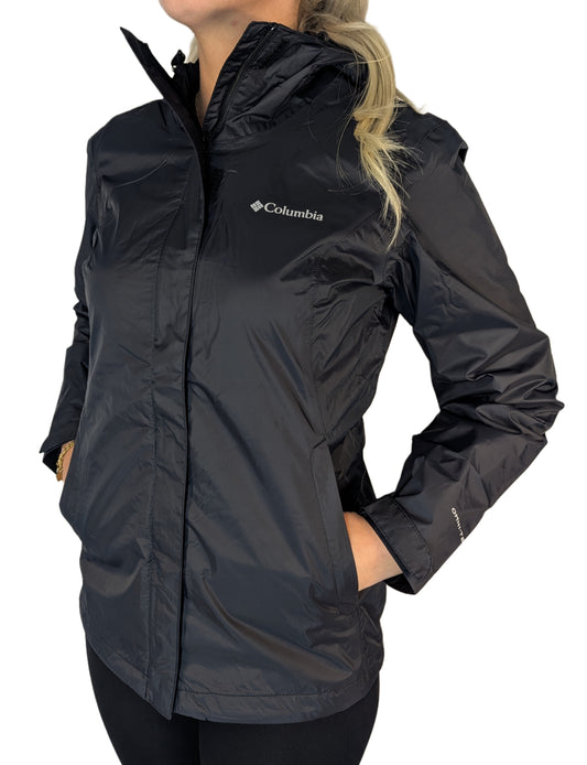 Columbia Damen Übergangsjacke Arcadia Windbreaker schwarz