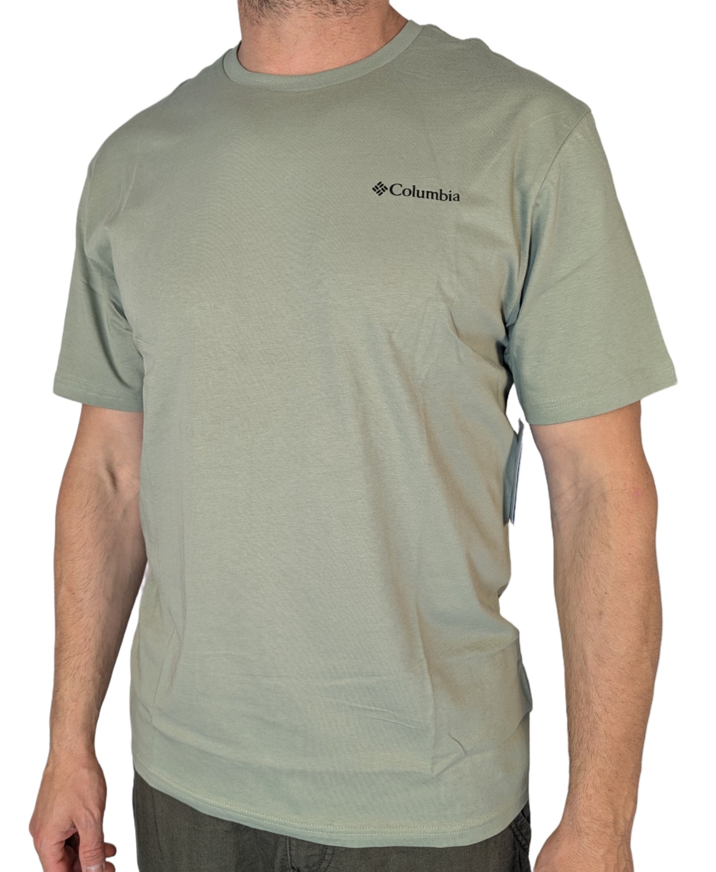COLUMBIA SPORTSWEAR Barton Springs SS TEE T-Shirt - Olive grün