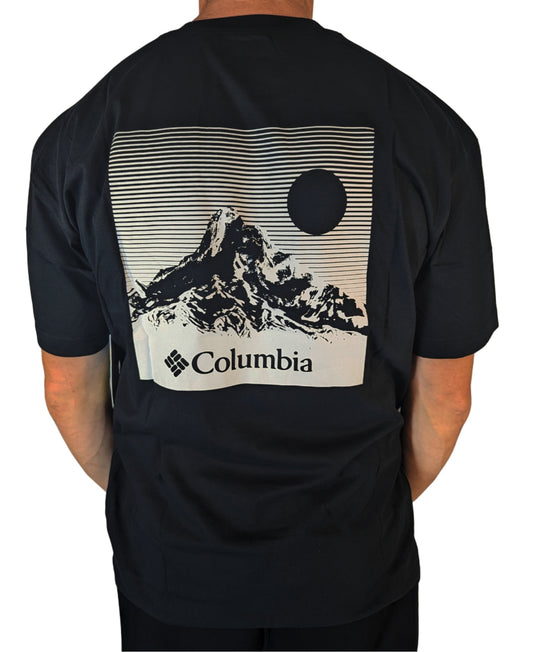 COLUMBIA SPORTSWEAR Black Butte SS TEE T-Shirt - schwarz