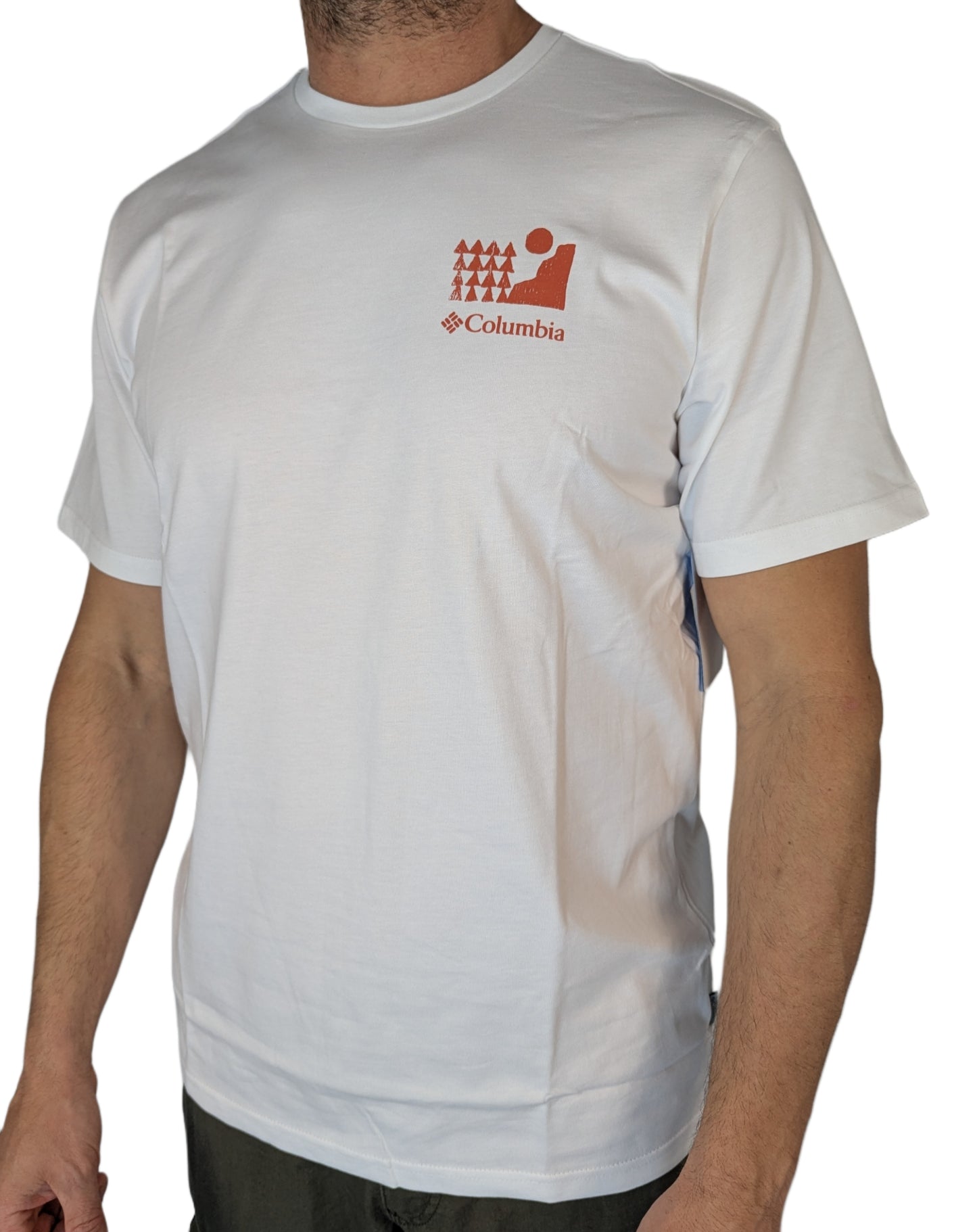 COLUMBIA SPORTSWEAR Explorers Canyon SS TEE T-Shirt - White Weiß