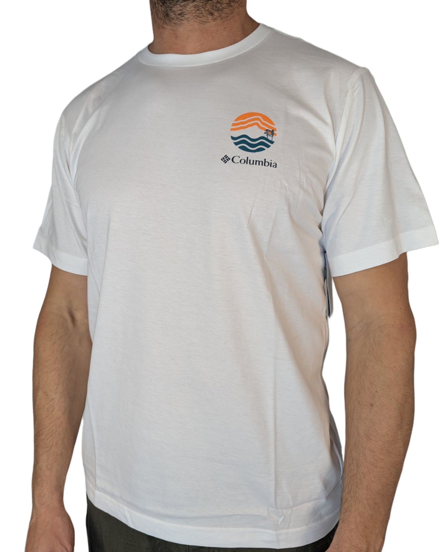 COLUMBIA SPORTSWEAR Kettle River SS TEE T-Shirt - White Weiß