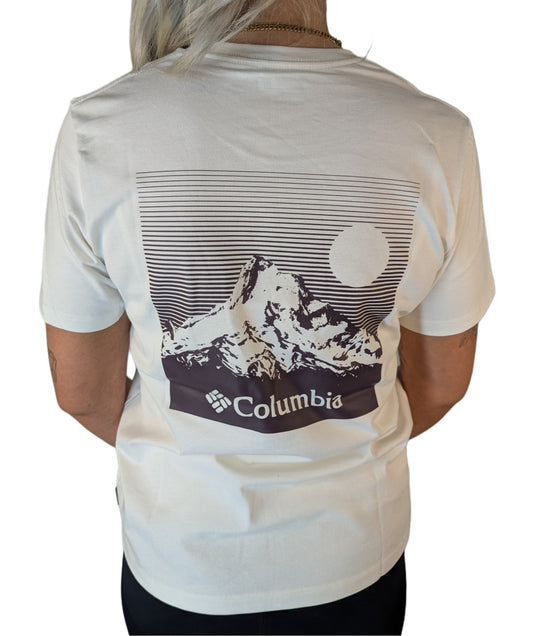 COLUMBIA SPORTSWEAR Boundless Beauty Damen T-Shirt weiß