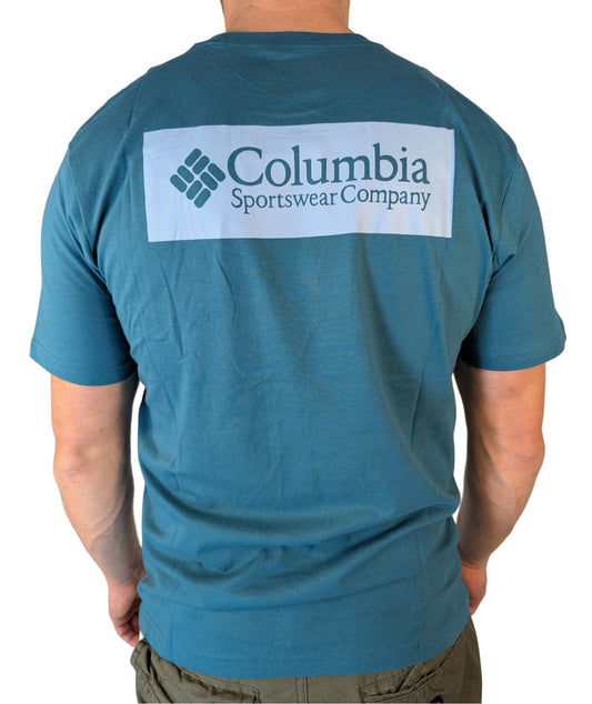 COLUMBIA SPORTSWEAR North Cascades T-Shirt - Blau CSC Box