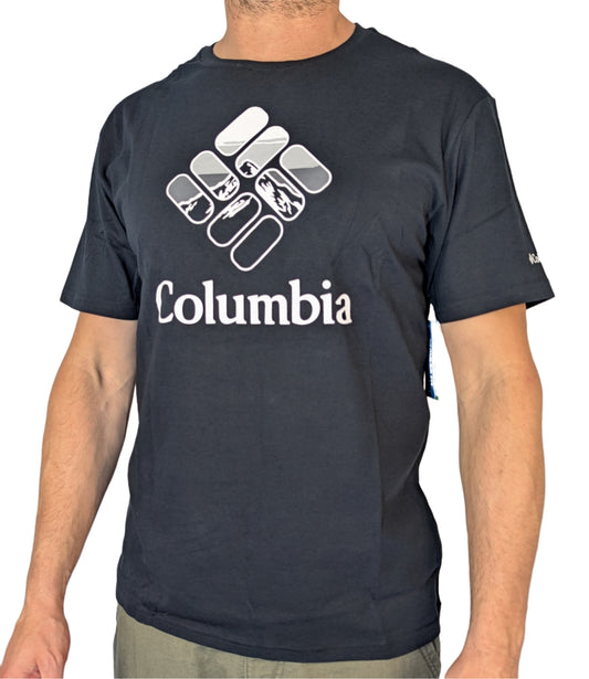 COLUMBIA SPORTSWEAR North Rapid Ridge T-Shirt - Black