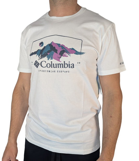 COLUMBIA SPORTSWEAR Path Lake T-Shirt - White weiß