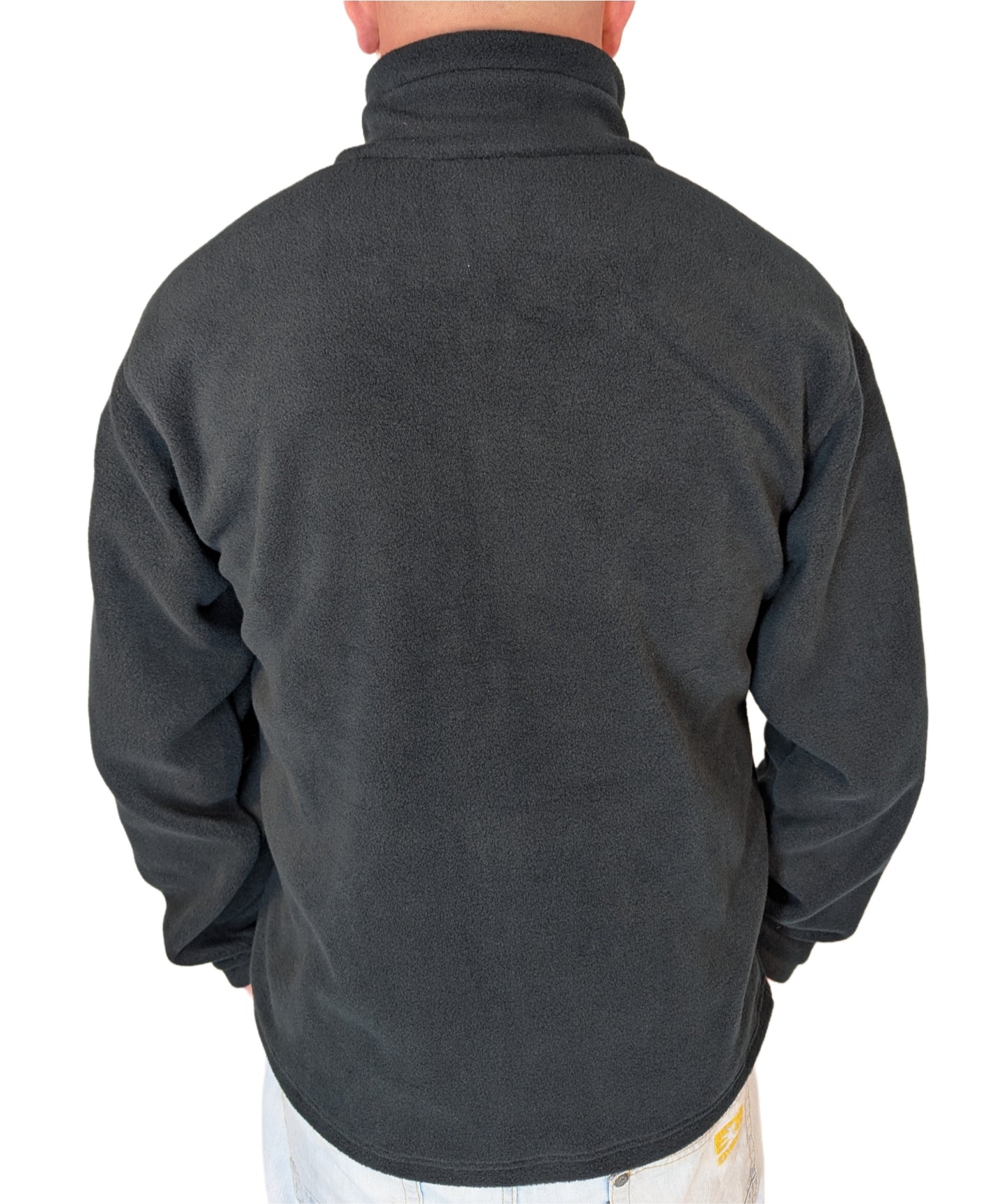 Sächsische Schweiz Jacke Fleece Herren schwarz