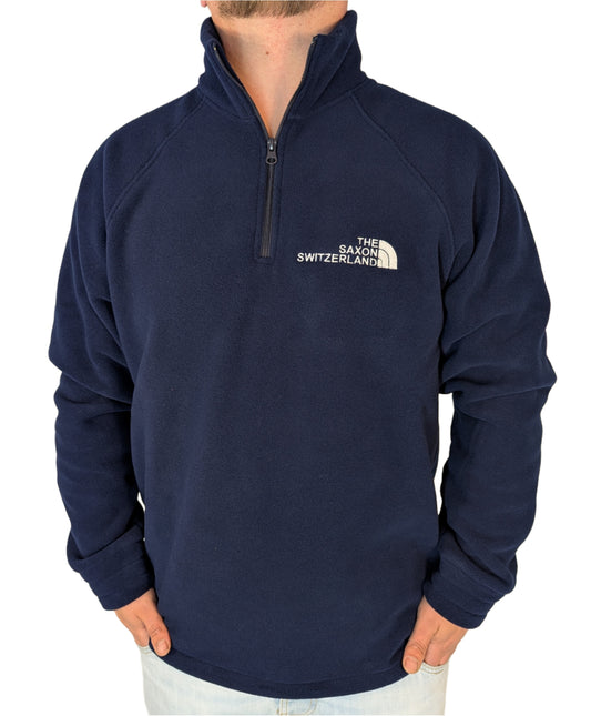 Sächsische Schweiz Pulli Fleece Herren navy