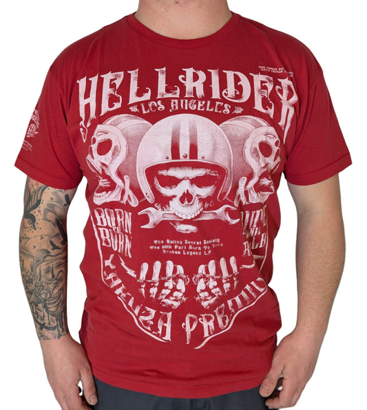 Yakuza Premium Herren T-shirt 3806 rot weiß