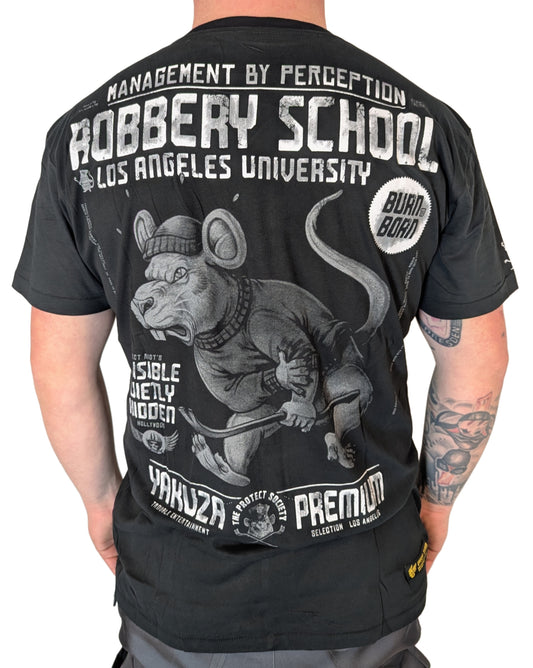 Yakuza Premium Herren T-shirt 3807 schwarz weiß