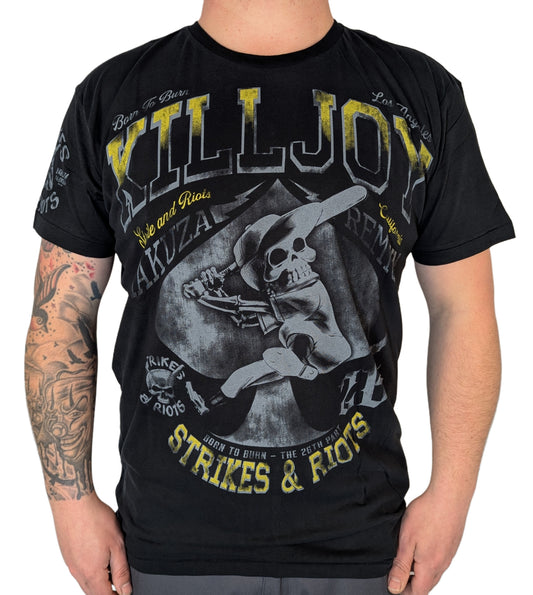 Yakuza Premium Herren T-shirt 3808 schwarz weiß