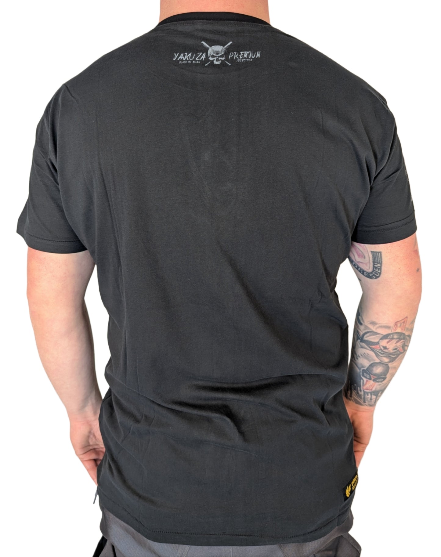 Yakuza Premium Herren T-shirt 3808 schwarz weiß