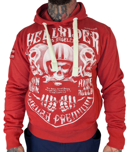 Yakuza Premium Sweatshirt YP 3822 rot weiß