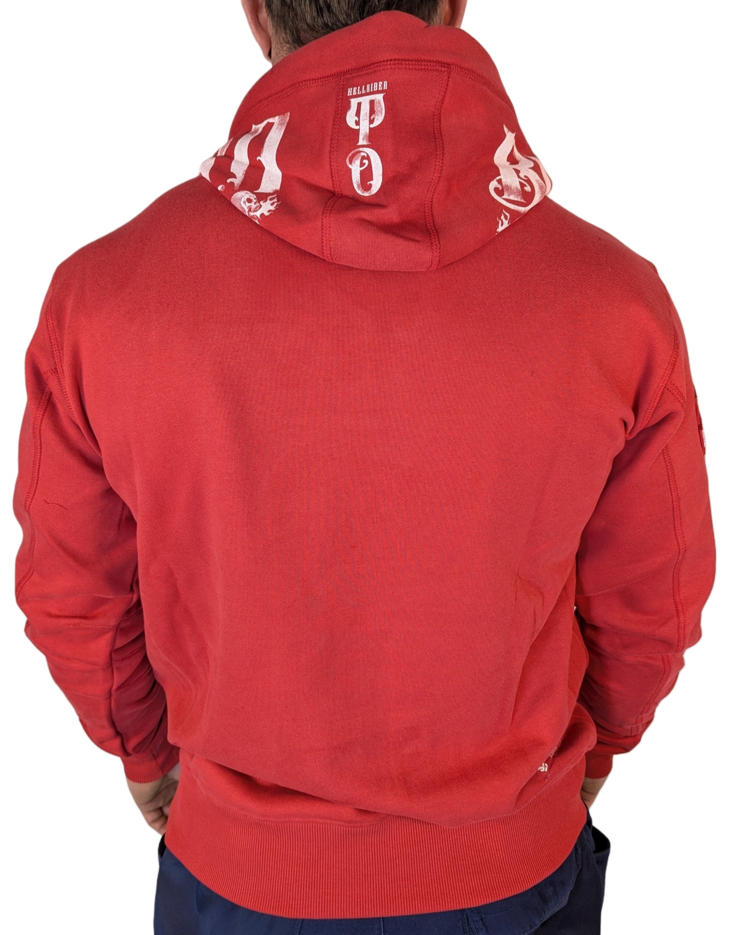 Yakuza Premium Sweatshirt YP 3822 rot weiß