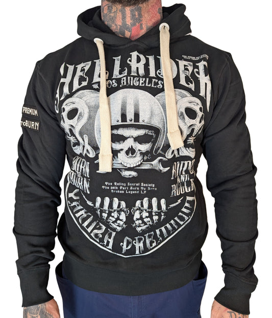 Yakuza Premium Sweatshirt YP 3822 schwarz weiß