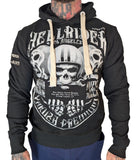 Yakuza Premium Sweatshirt YP 3822 schwarz weiß