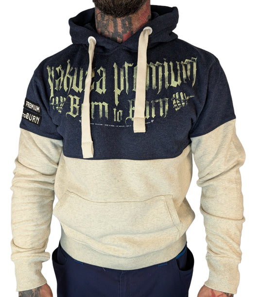 Yakuza Premium Sweatshirt YP 3823 blau grau