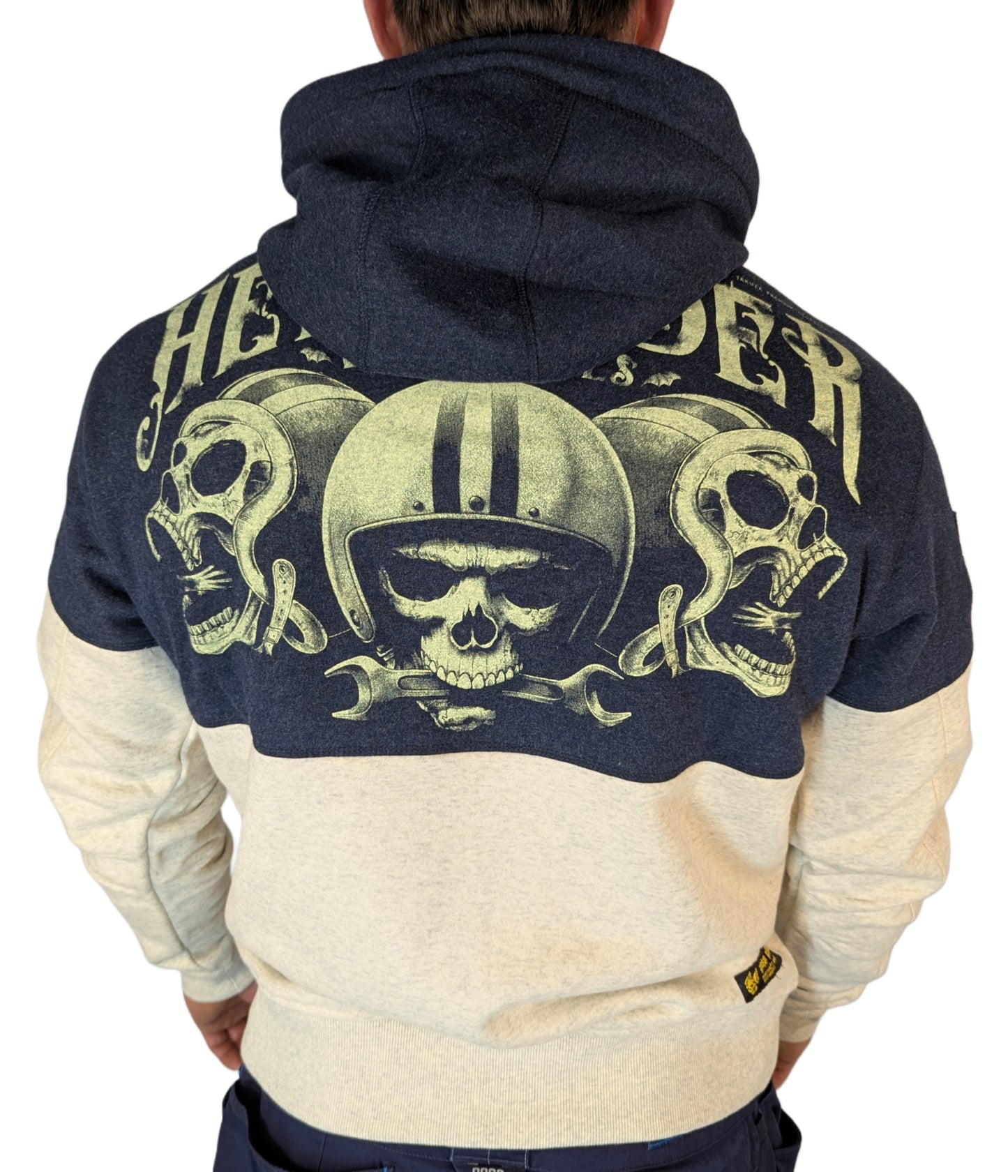 Yakuza Premium Sweatshirt YP 3823 blau grau