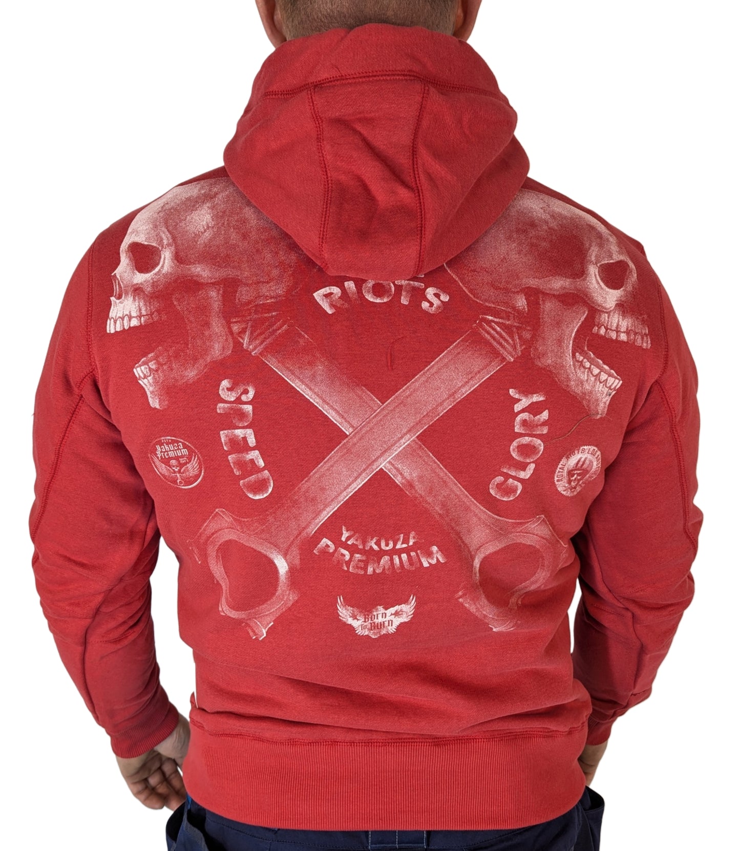 Yakuza Premium Sweatshirt Herren rot 3723