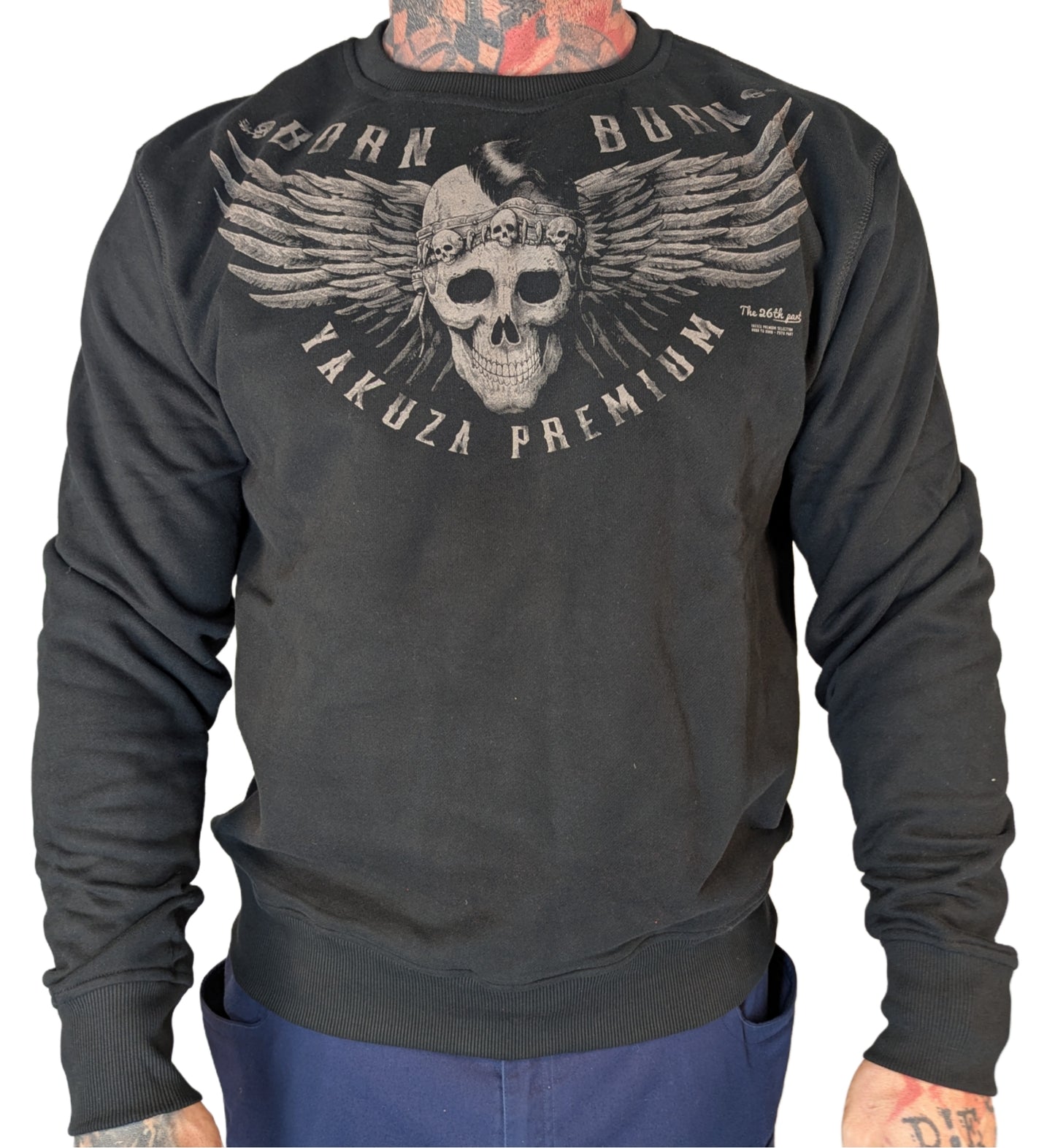 Yakuza Premium Sweatshirt YP 3821 schwarz