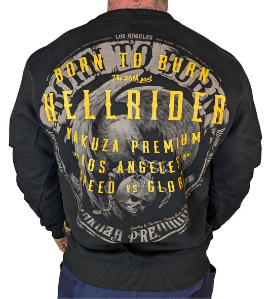 Yakuza Premium Sweatshirt YP 3821 schwarz