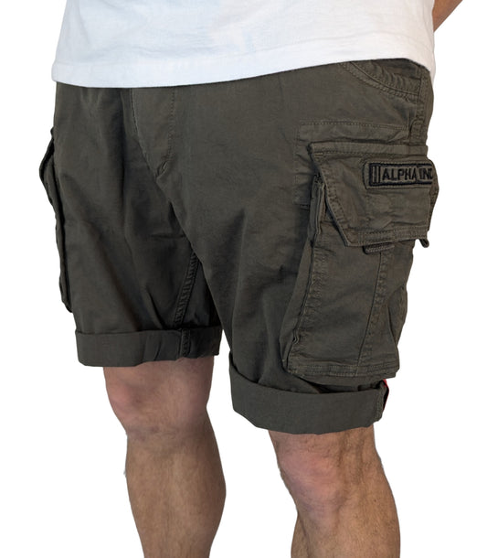 Alpha Industries Crew Short greyblack