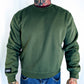 Alpha Industries Sweatshirt Herren Back Print olive 258307 Basic Logo