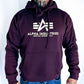 Alpha Industries Sweatshirt Kapu Basic Logo weinrot 178312