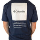 COLUMBIA SPORTSWEAR Barton Springs SS TEE T-Shirt - Blue Blau