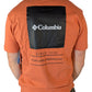 COLUMBIA SPORTSWEAR Barton Springs SS TEE T-Shirt - Red Rot
