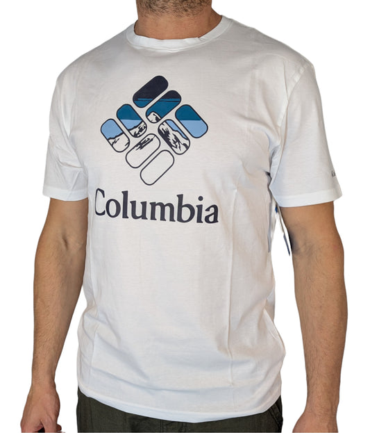 COLUMBIA SPORTSWEAR North Rapid Ridge T-Shirt - Weiß