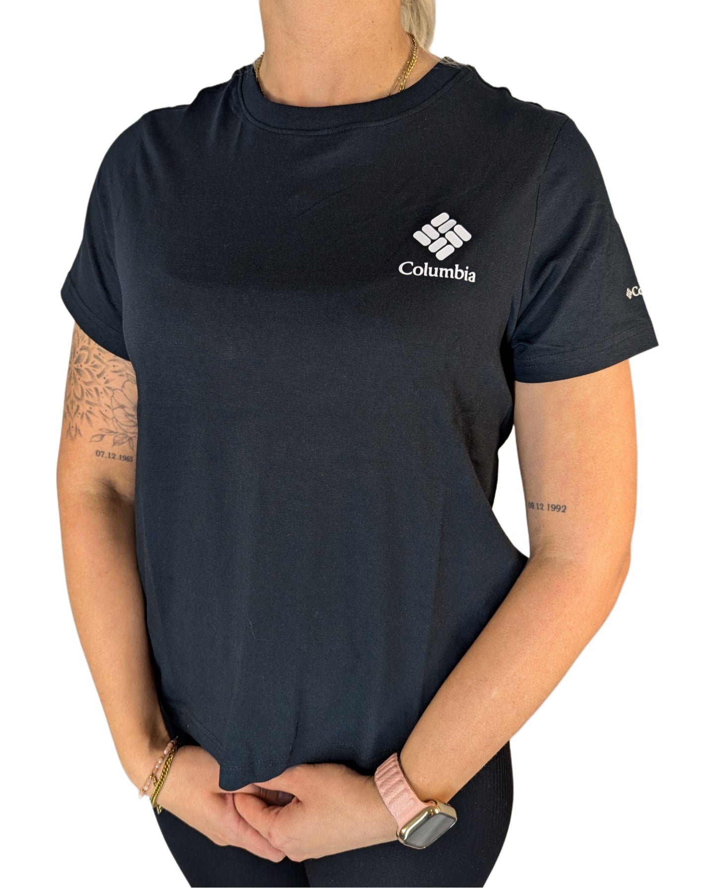 COLUMBIA SPORTSWEAR Rolling Bend Damen T-Shirt schwarz