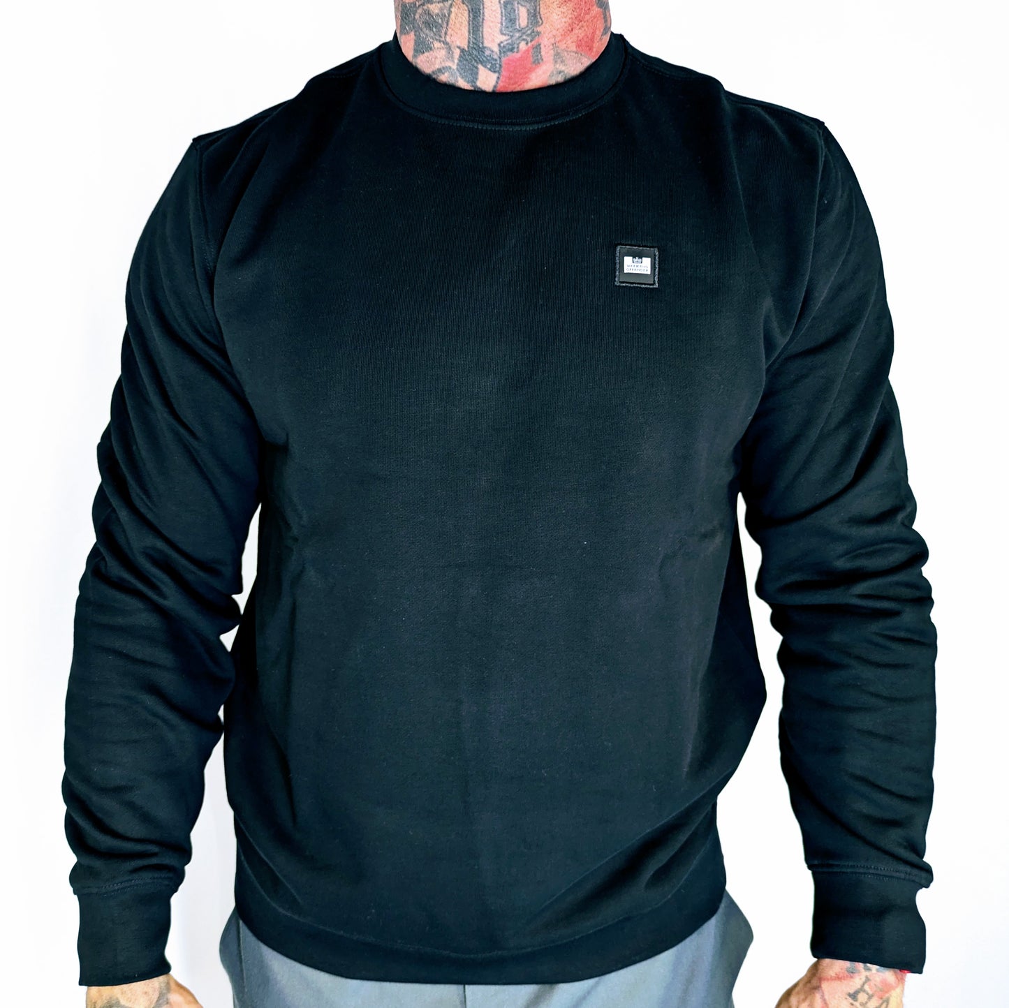 WEEKEND OFFENDER Ferrer Sweatshirt Pulli schwarz Herren
