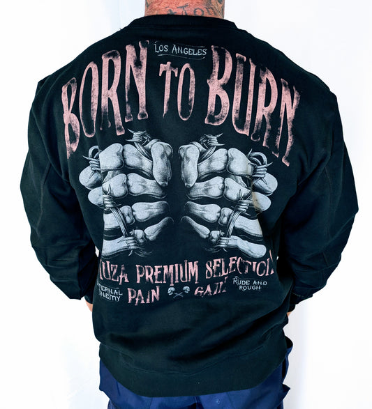 Yakuza Premium Sweatshirt YP 3921 schwarz grau