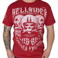Yakuza Premium Herren T-shirt 3806 rot weiß