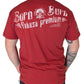 Yakuza Premium Herren T-shirt 3806 rot weiß