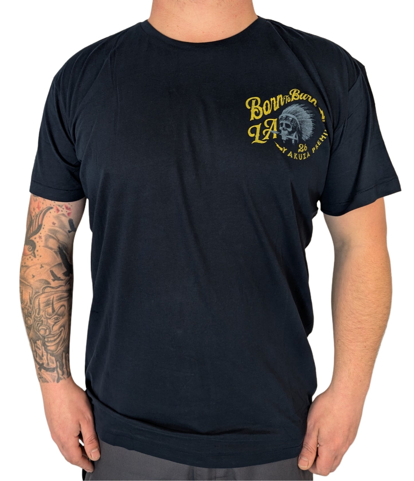 Yakuza Premium Herren T-shirt 3816 blau weiß